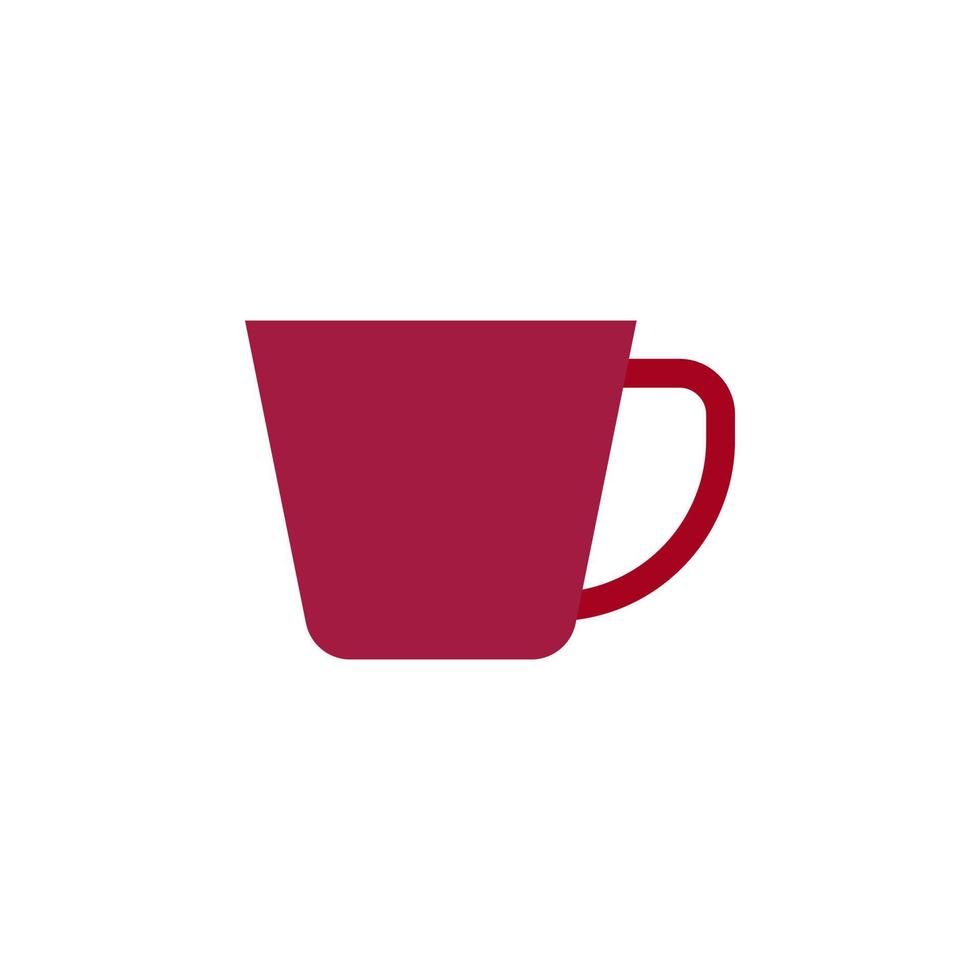 vecteur de tasse de café pour la présentation de l'icône du symbole du site Web