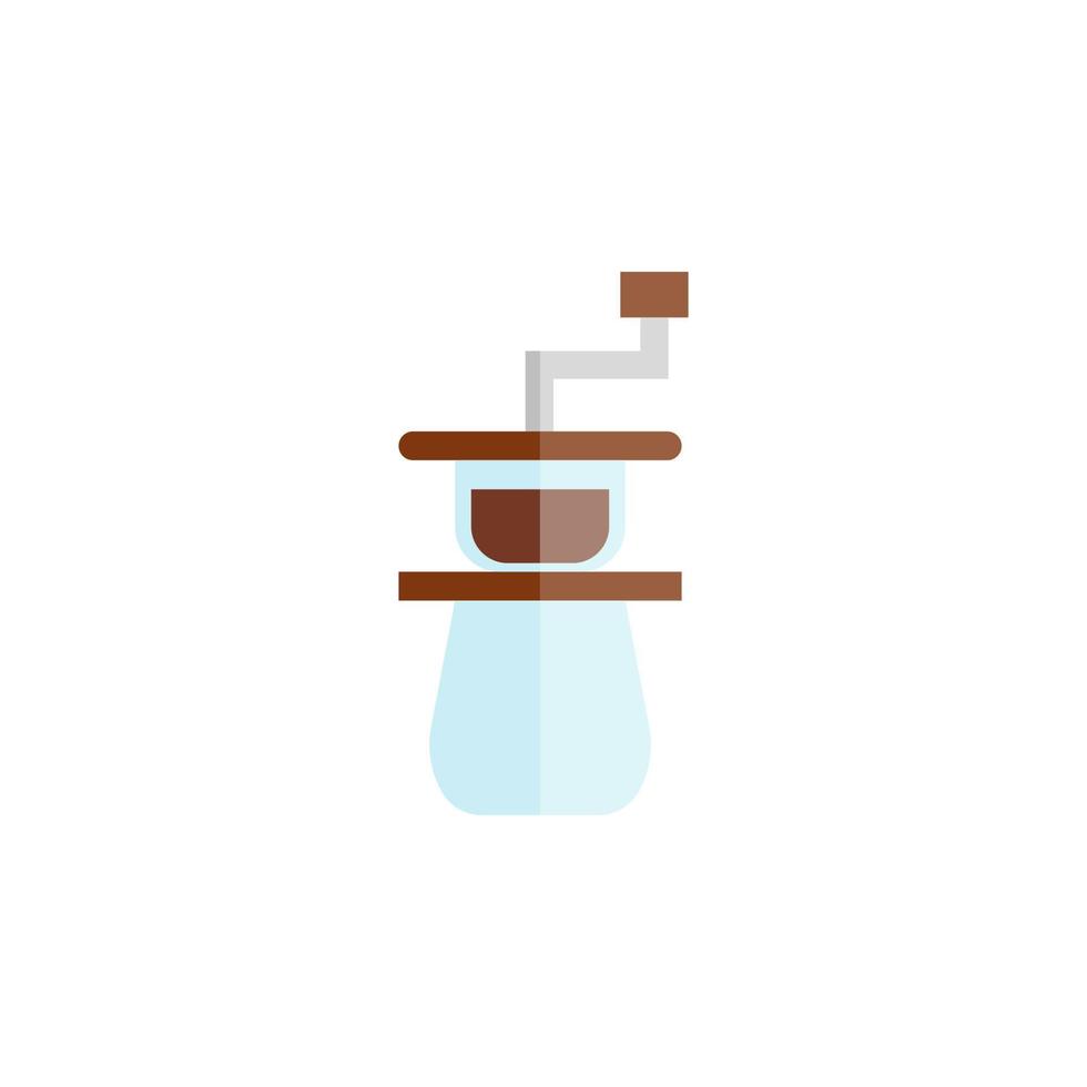 vecteur de moulin à café pour la présentation de l'icône du symbole du site Web