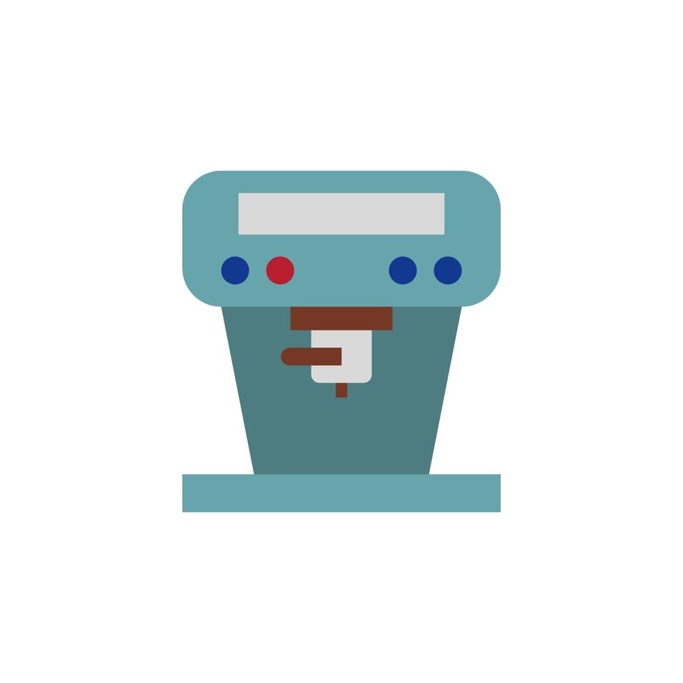 vecteur de machine à expresso pour la présentation de l'icône du symbole du site Web