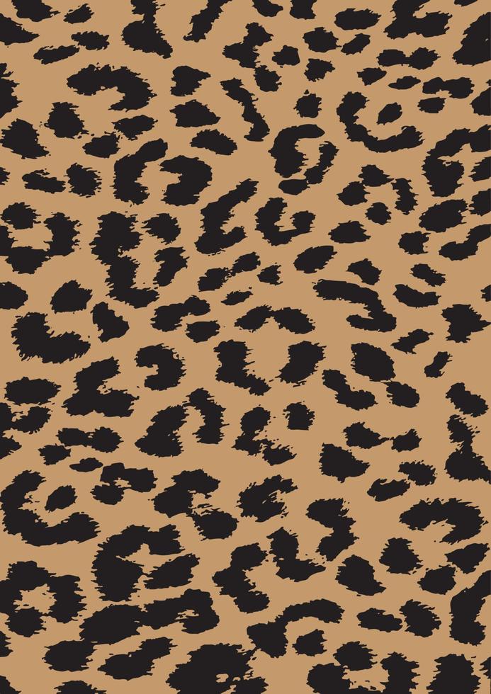illustration vectorielle de peau de léopard vecteur