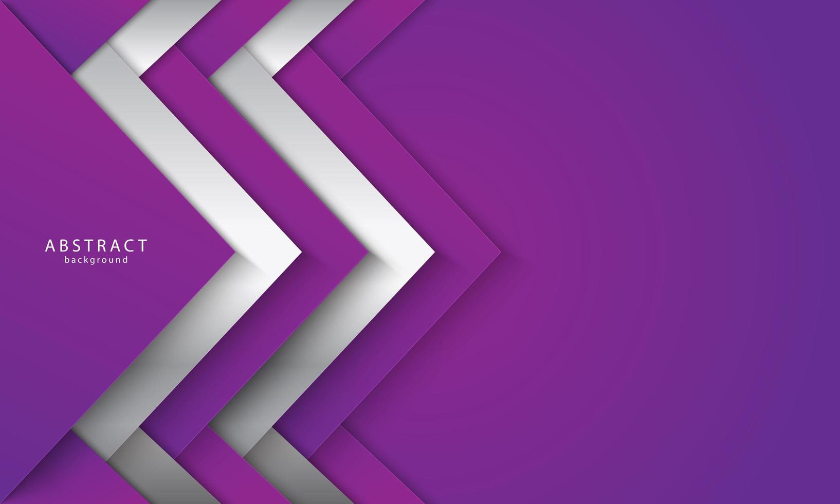 formes de chevauchement angulaires violet et blanc vecteur