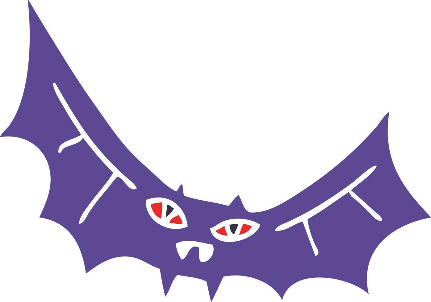 chauve-souris de dessin animé vecteur