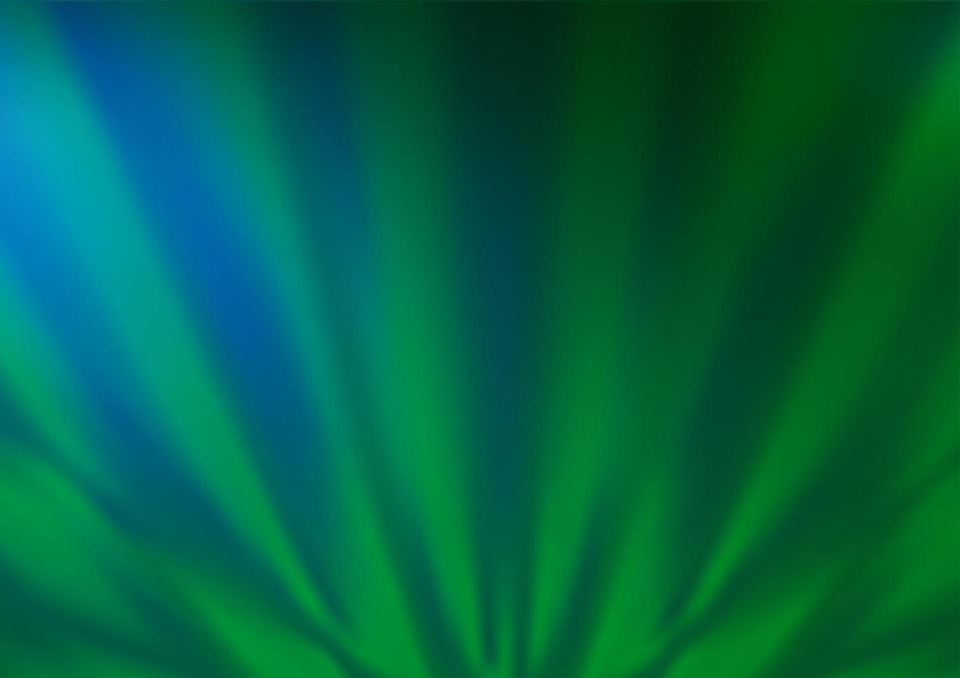 bleu clair, bokeh vectoriel vert et motif coloré.