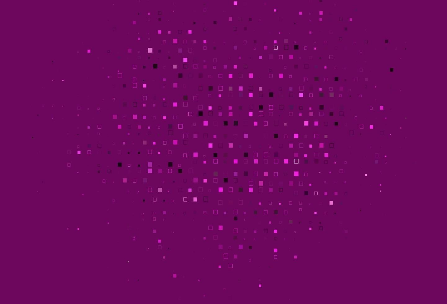 motif vectoriel rose clair avec des cristaux, des rectangles.