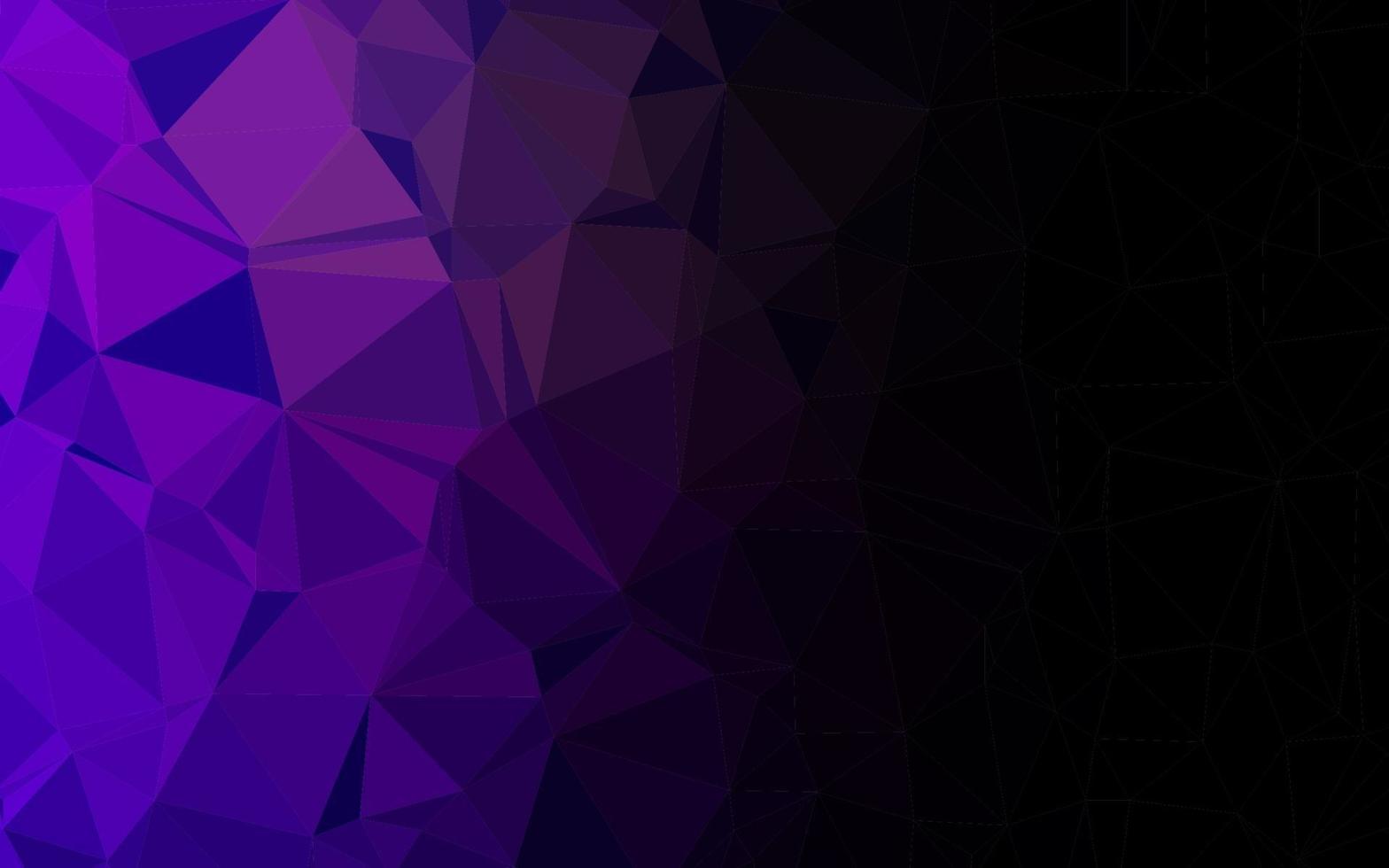 couverture low poly vecteur violet clair.