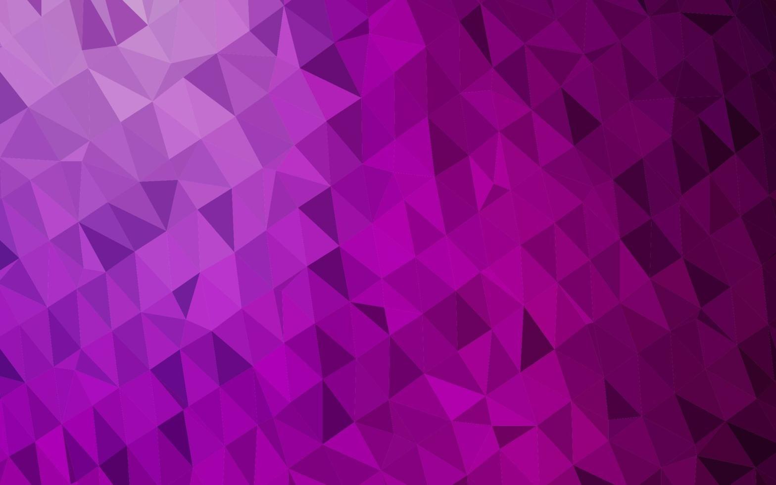 disposition polygonale abstraite de vecteur violet foncé.