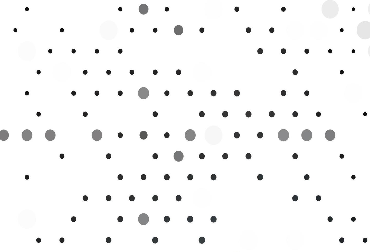 modèle vectoriel noir clair avec des cercles.