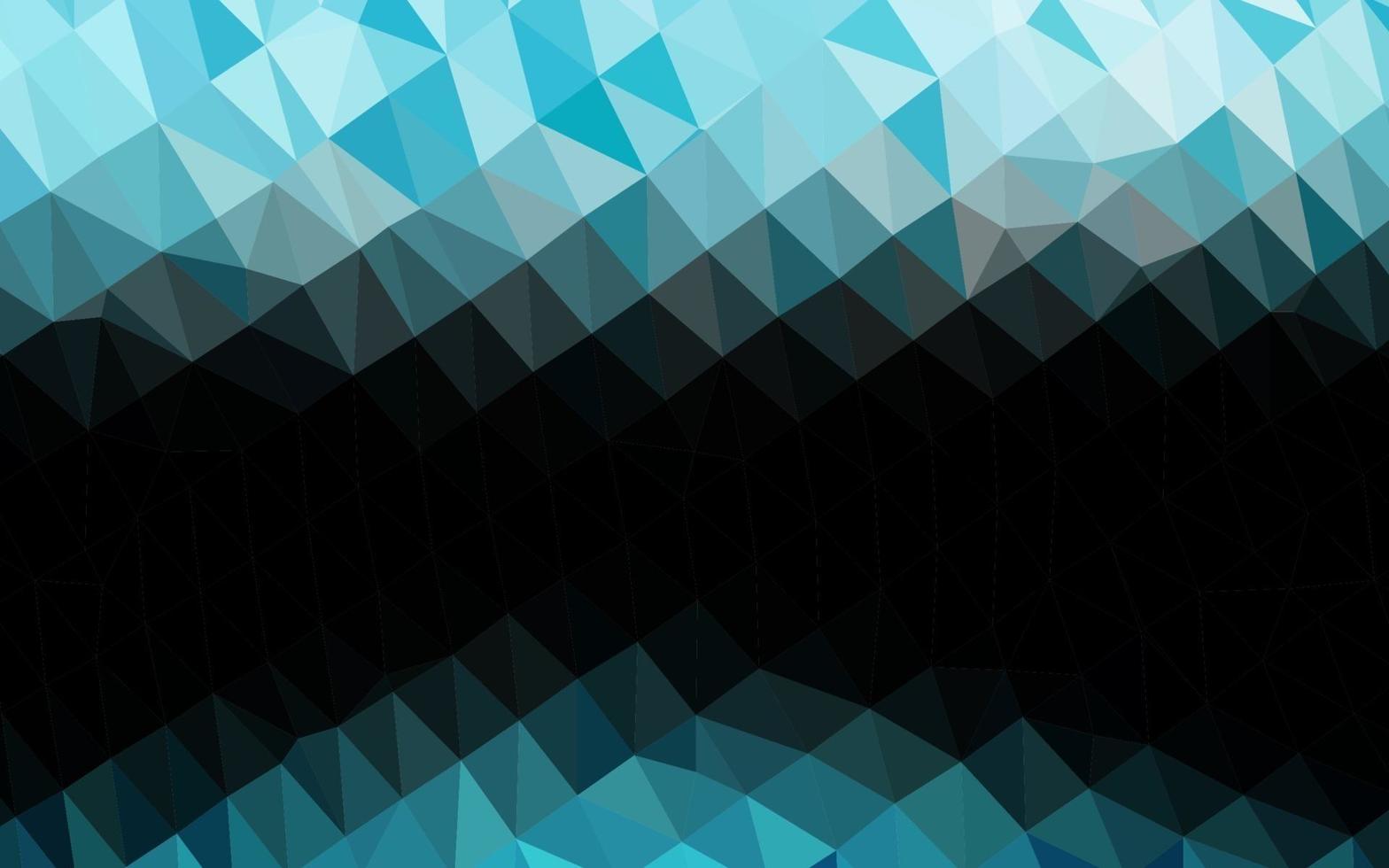 texture polygonale abstraite de vecteur bleu clair.