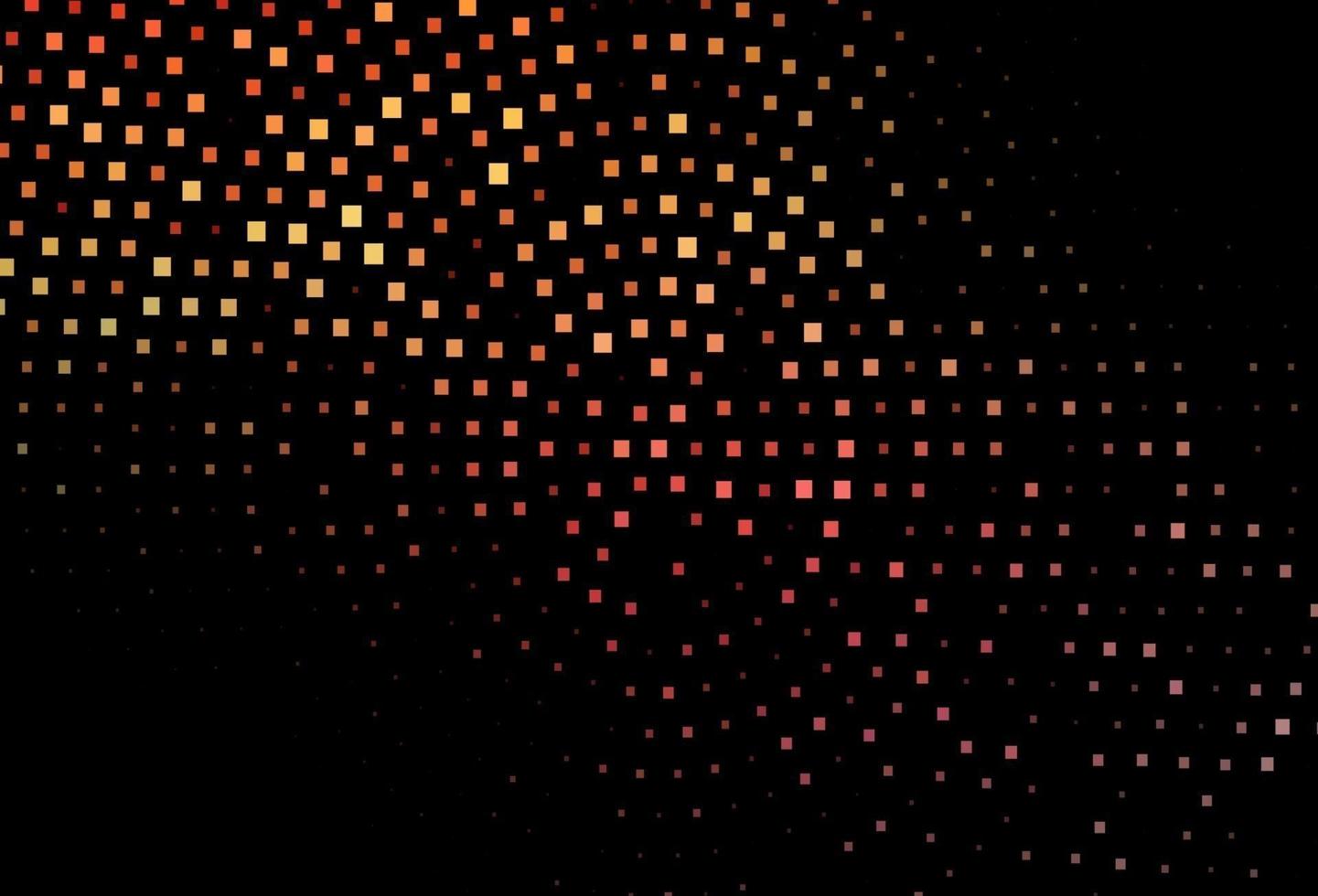 couverture de vecteur orange foncé dans un style polygonal.