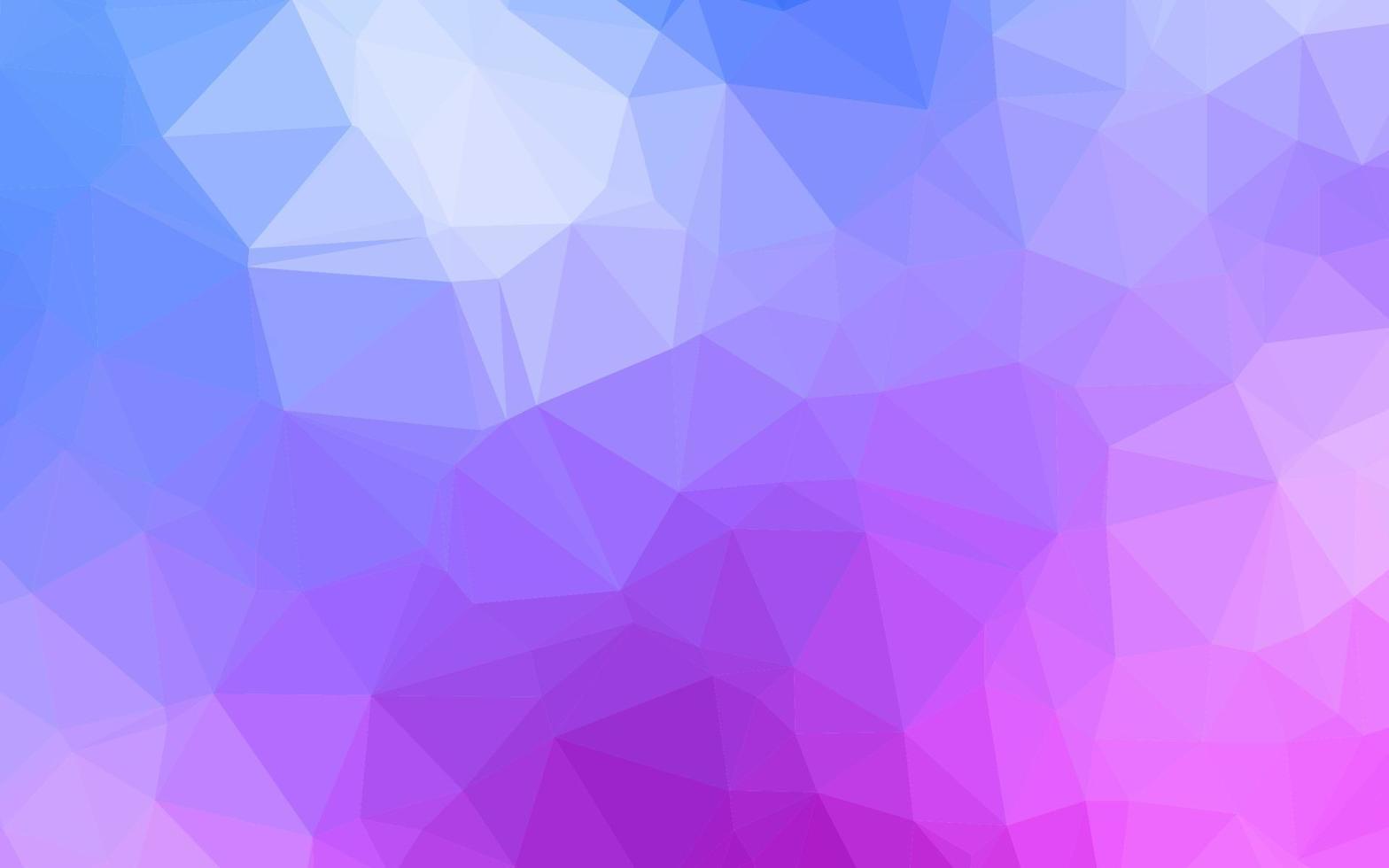 texture polygonale abstraite de vecteur rose clair, bleu.