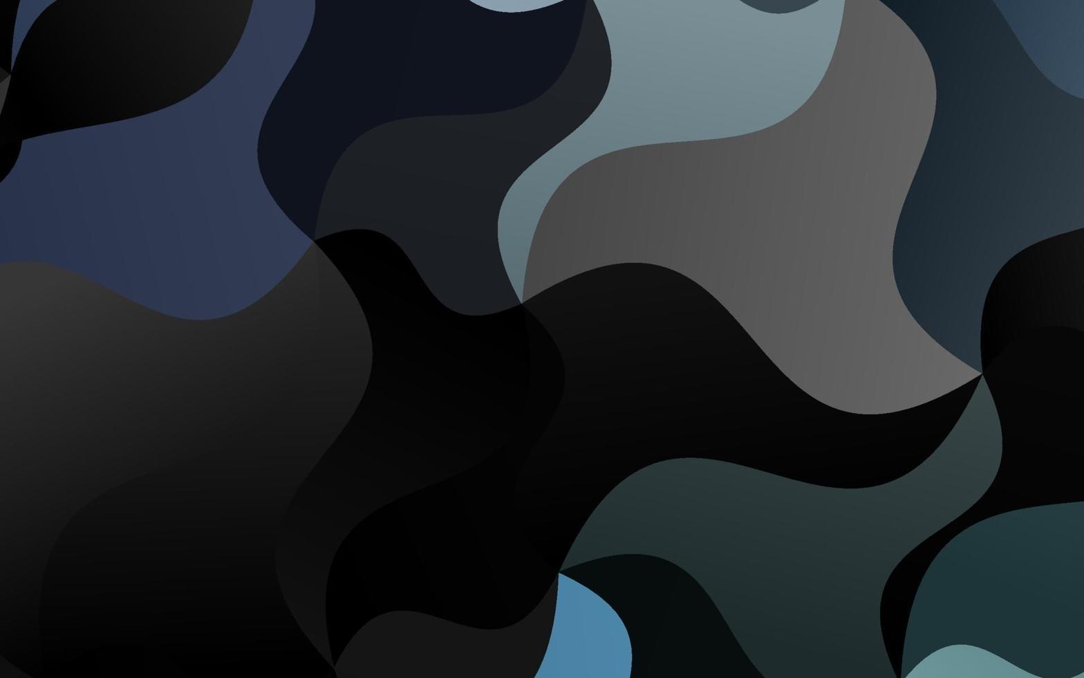 motif vectoriel noir foncé avec des formes de lave.