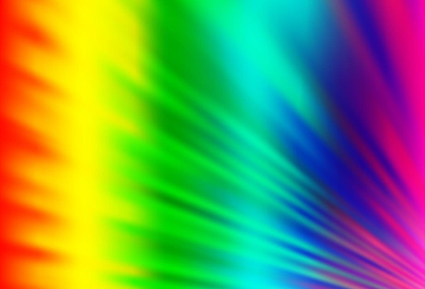 léger multicolore, motif vectoriel arc-en-ciel avec des lignes étroites.