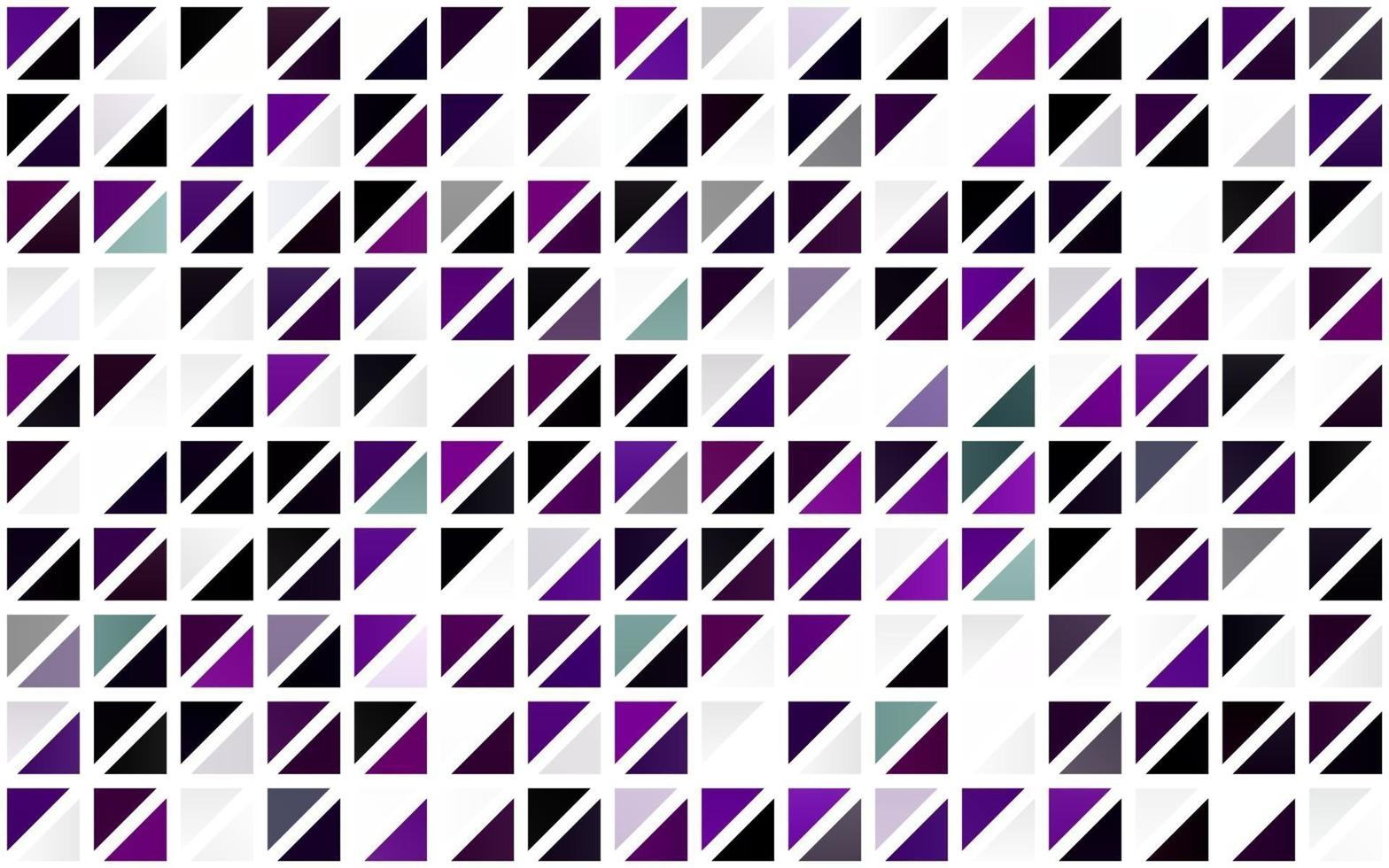 couverture transparente de vecteur violet clair dans un style polygonal.