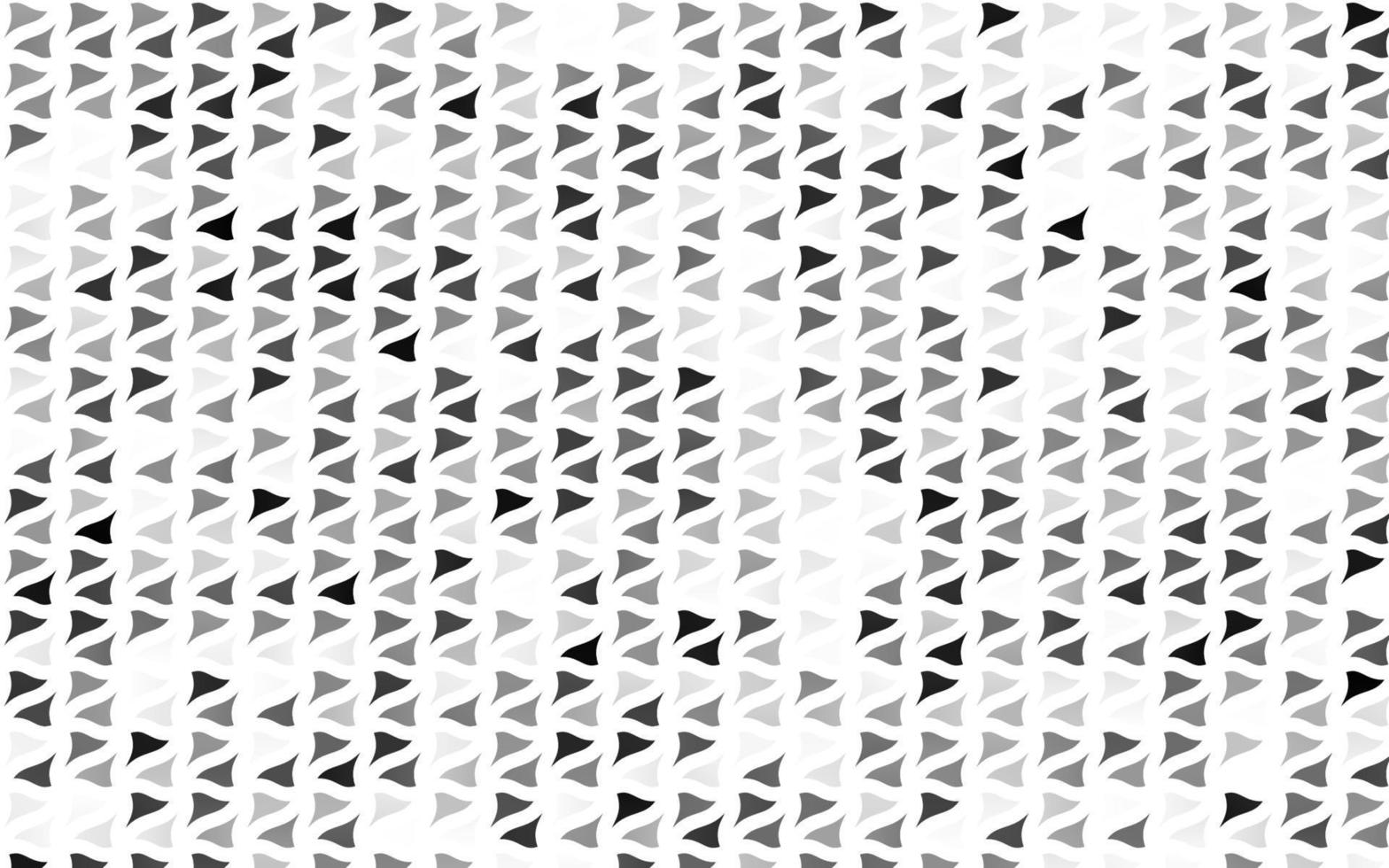argent clair, couverture vectorielle grise dans un style polygonal. vecteur