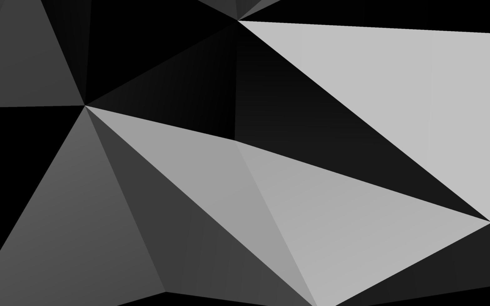 argent clair, motif de triangle flou vectoriel gris.