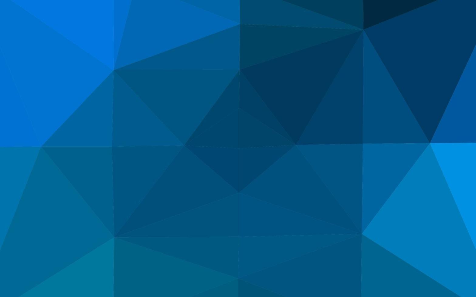disposition polygonale abstraite de vecteur bleu clair.