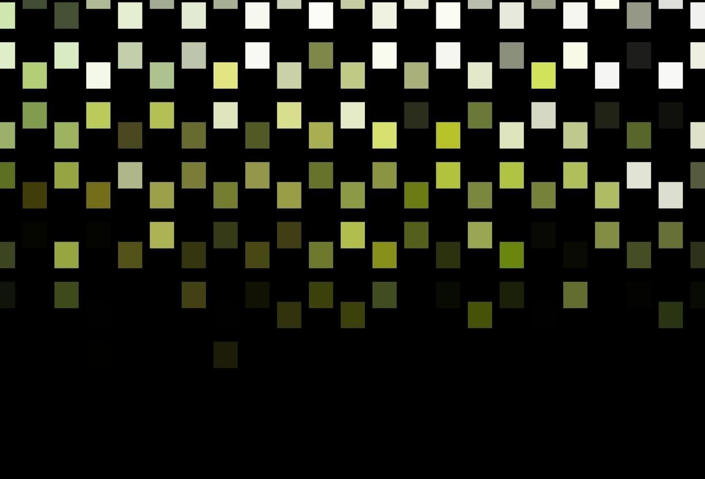 motif vectoriel vert foncé avec cristaux, rectangles.