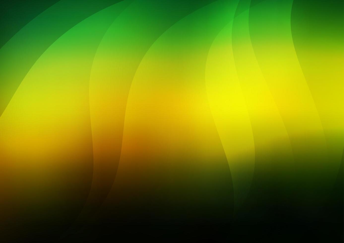 modèle vectoriel vert foncé et jaune avec des bâtons répétés.