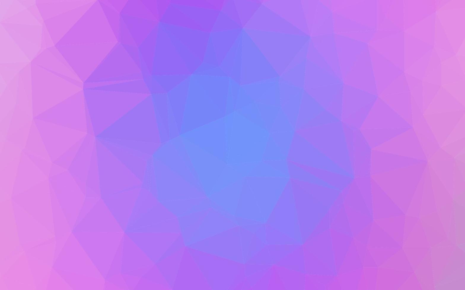 motif polygonal de vecteur rose clair, bleu.