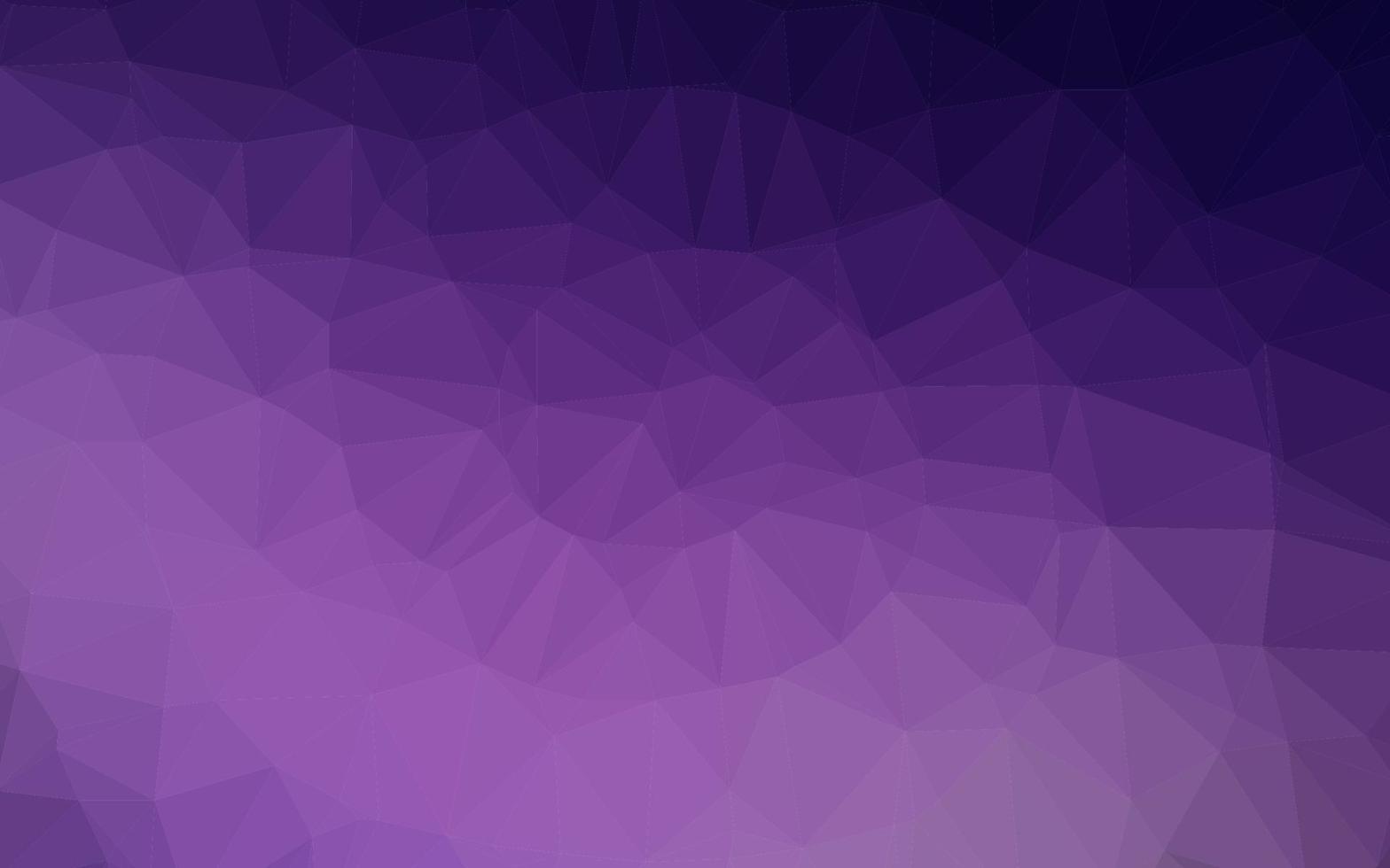 toile de fond abstraite de polygone vecteur violet foncé.