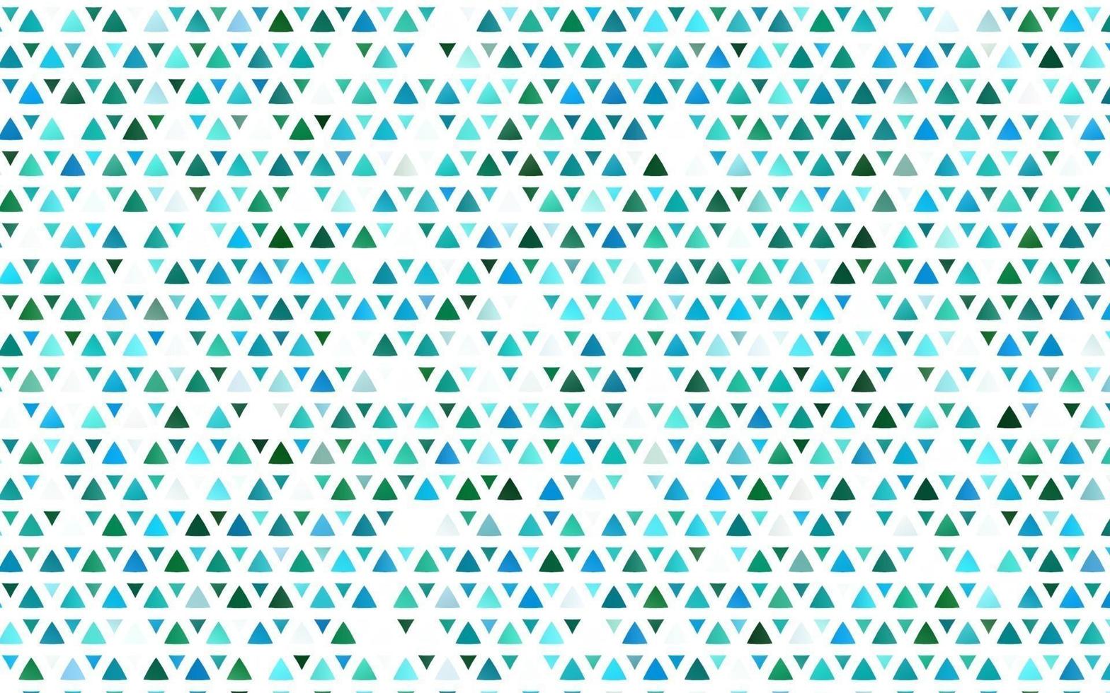 motif vectoriel bleu clair et vert dans un style polygonal.