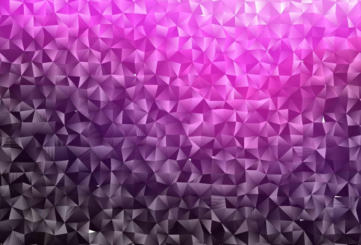 motif polygonal de vecteur rose foncé.