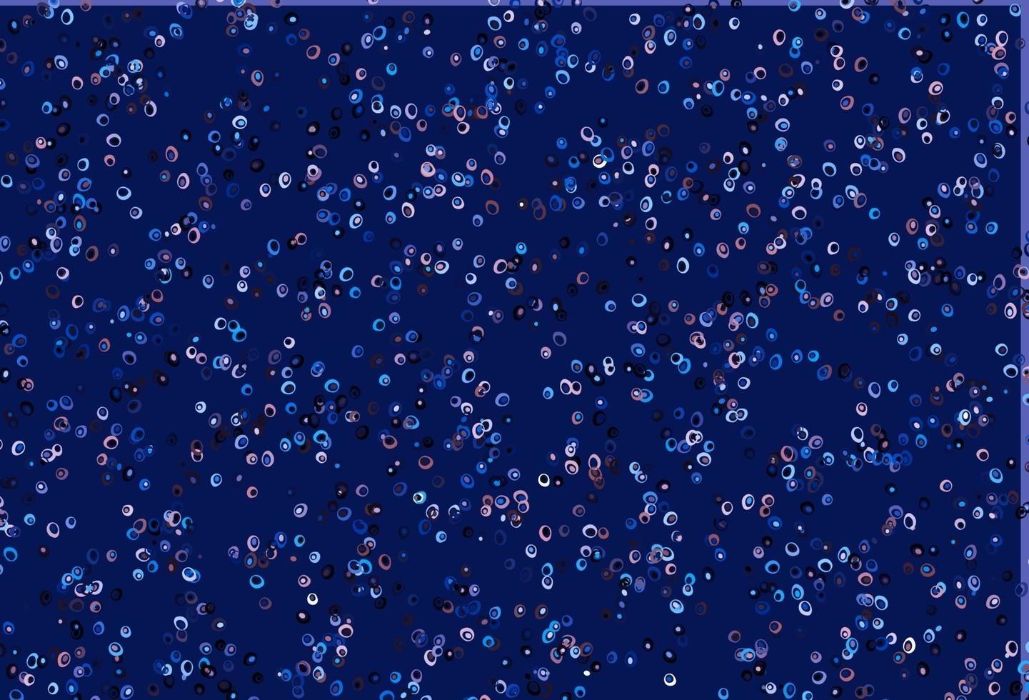 couverture vectorielle rose clair et bleue avec des taches. vecteur