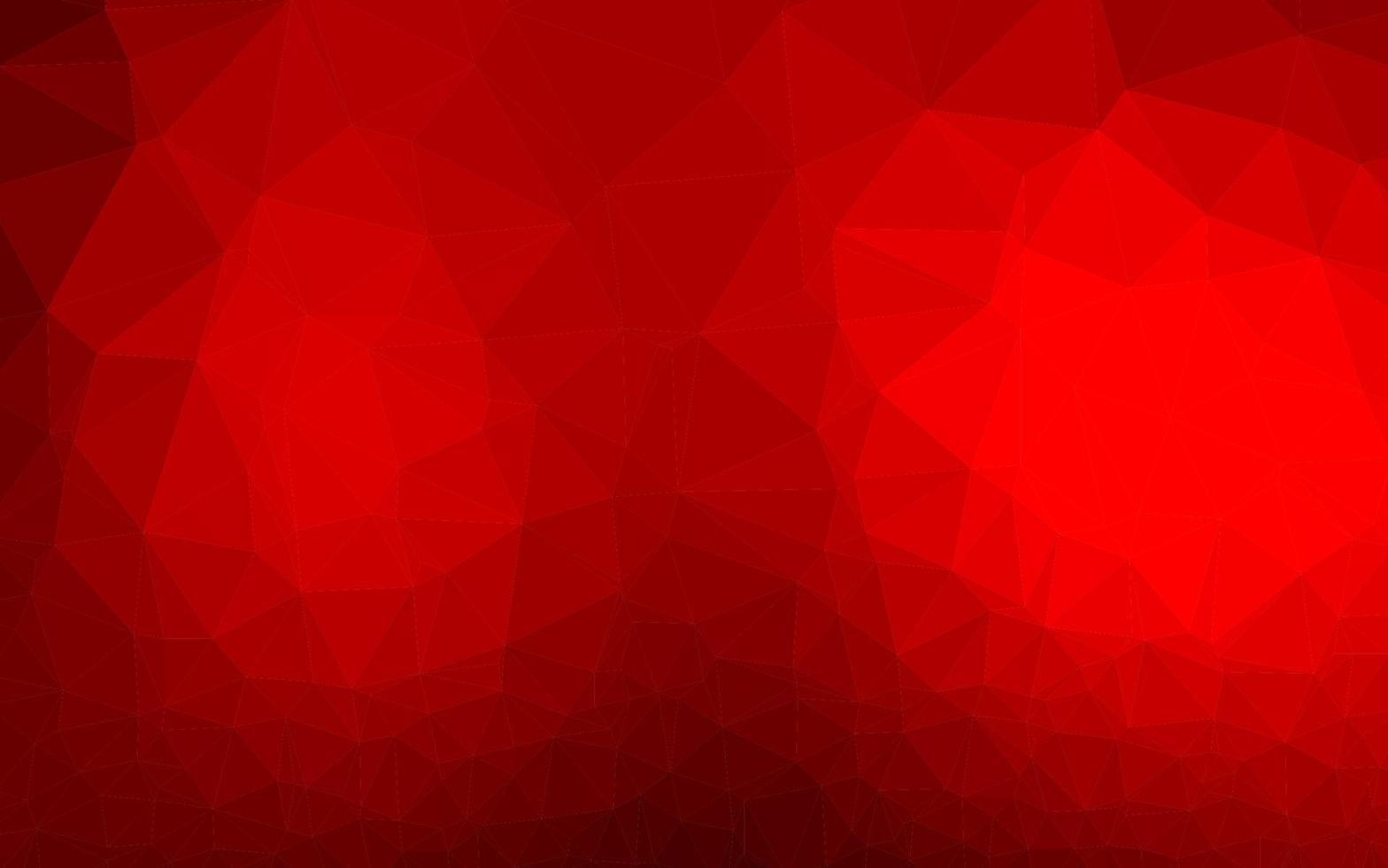 texture de triangle flou vecteur rouge clair.
