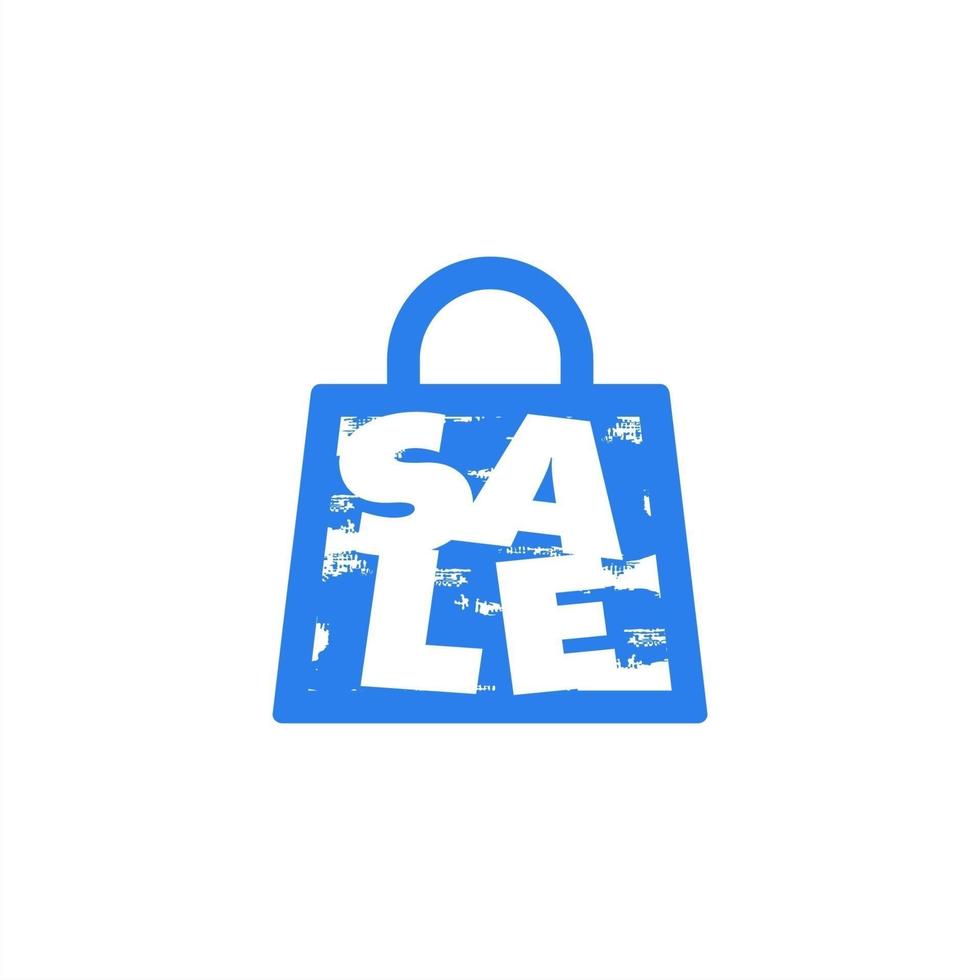 icône de vecteur de sac à provisions, sac de vecteur pour l'icône de shopping en ligne