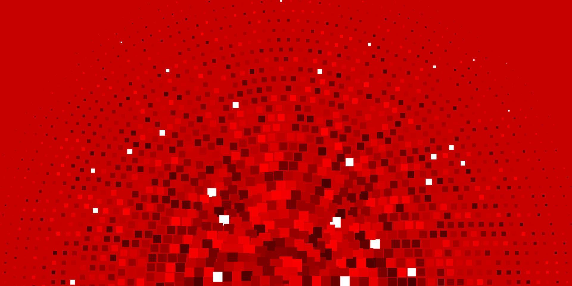 modèle vectoriel rouge clair dans un style carré.
