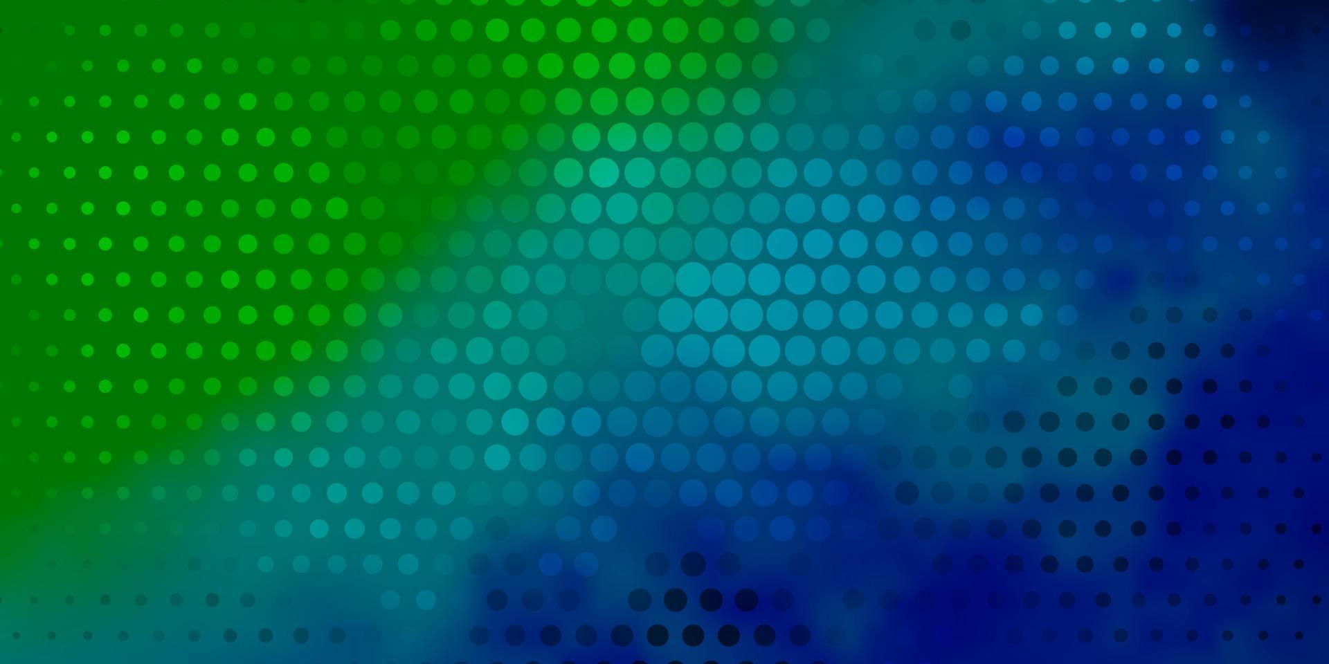 disposition de vecteur bleu clair, vert avec des formes de cercle.
