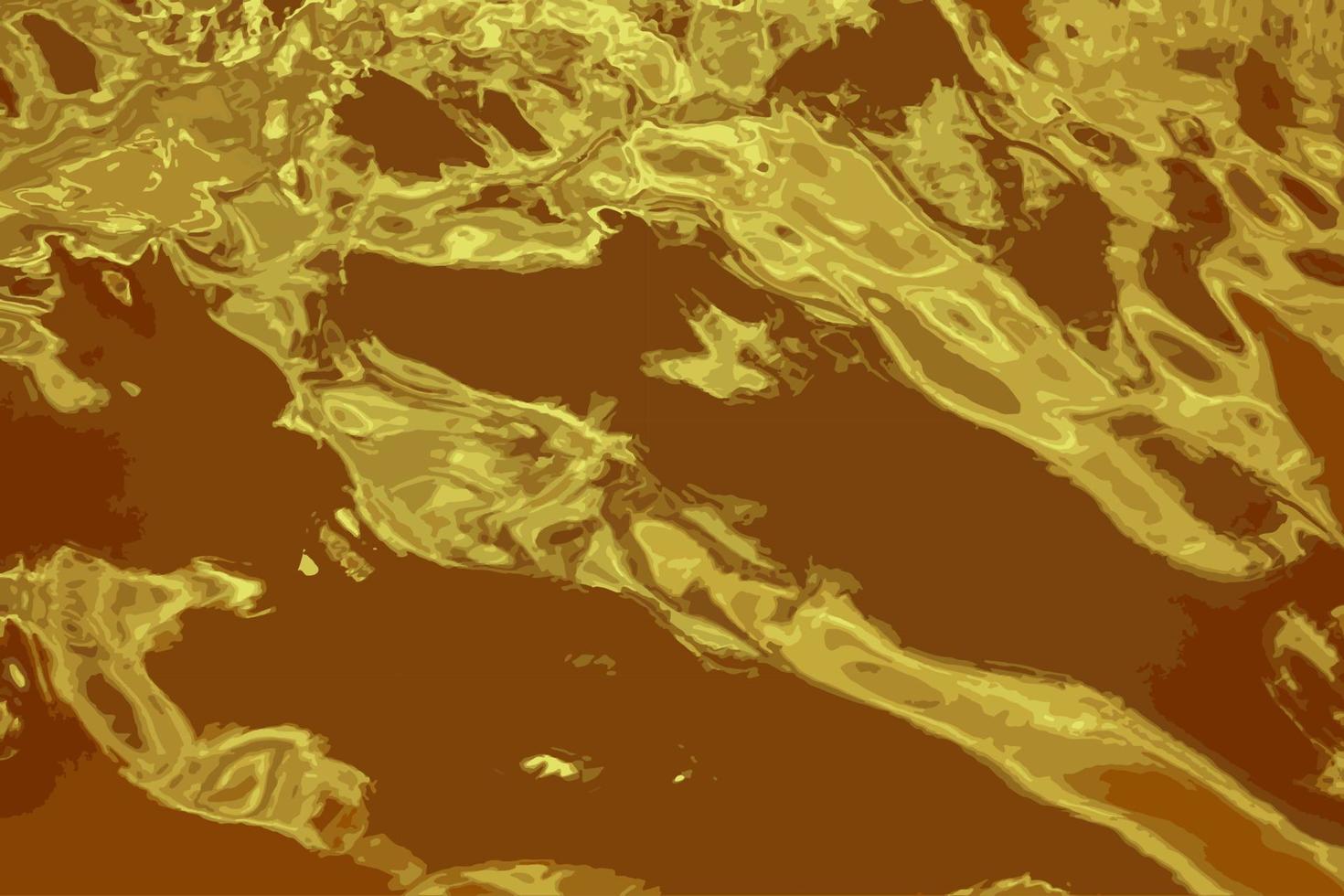 illustration vectorielle de fond de texture d'ondulation de l'eau. surface de l'eau ondulée au coucher du soleil, lumière dorée se reflétant dans l'eau. vecteur