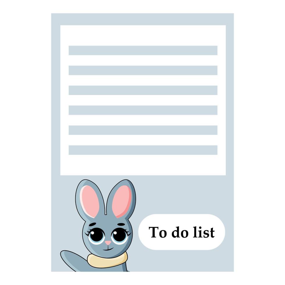 liste de choses à faire, pages de planificateur, bullet journal vecteur