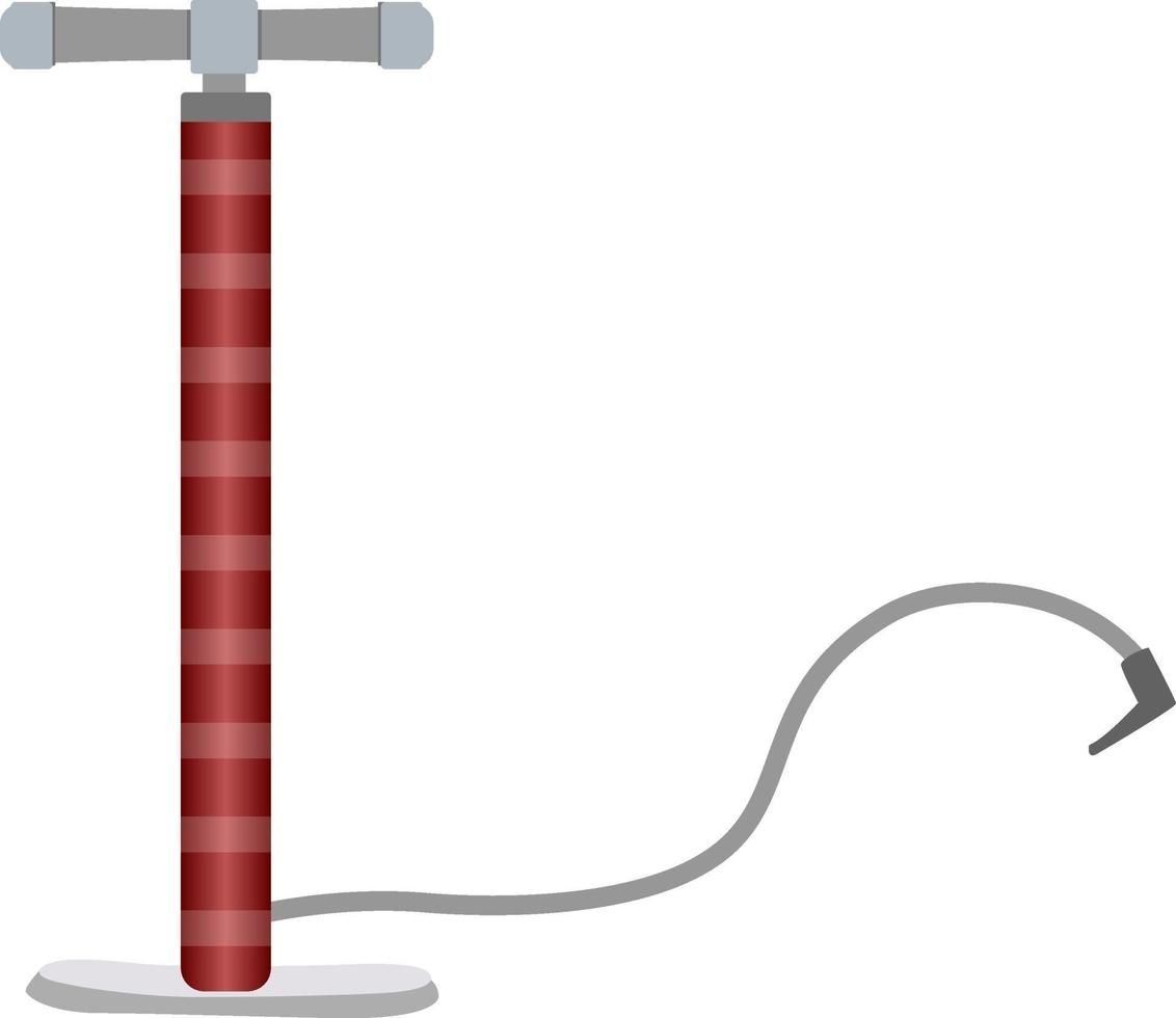 pompe à cycle, illustration, vecteur sur fond blanc.