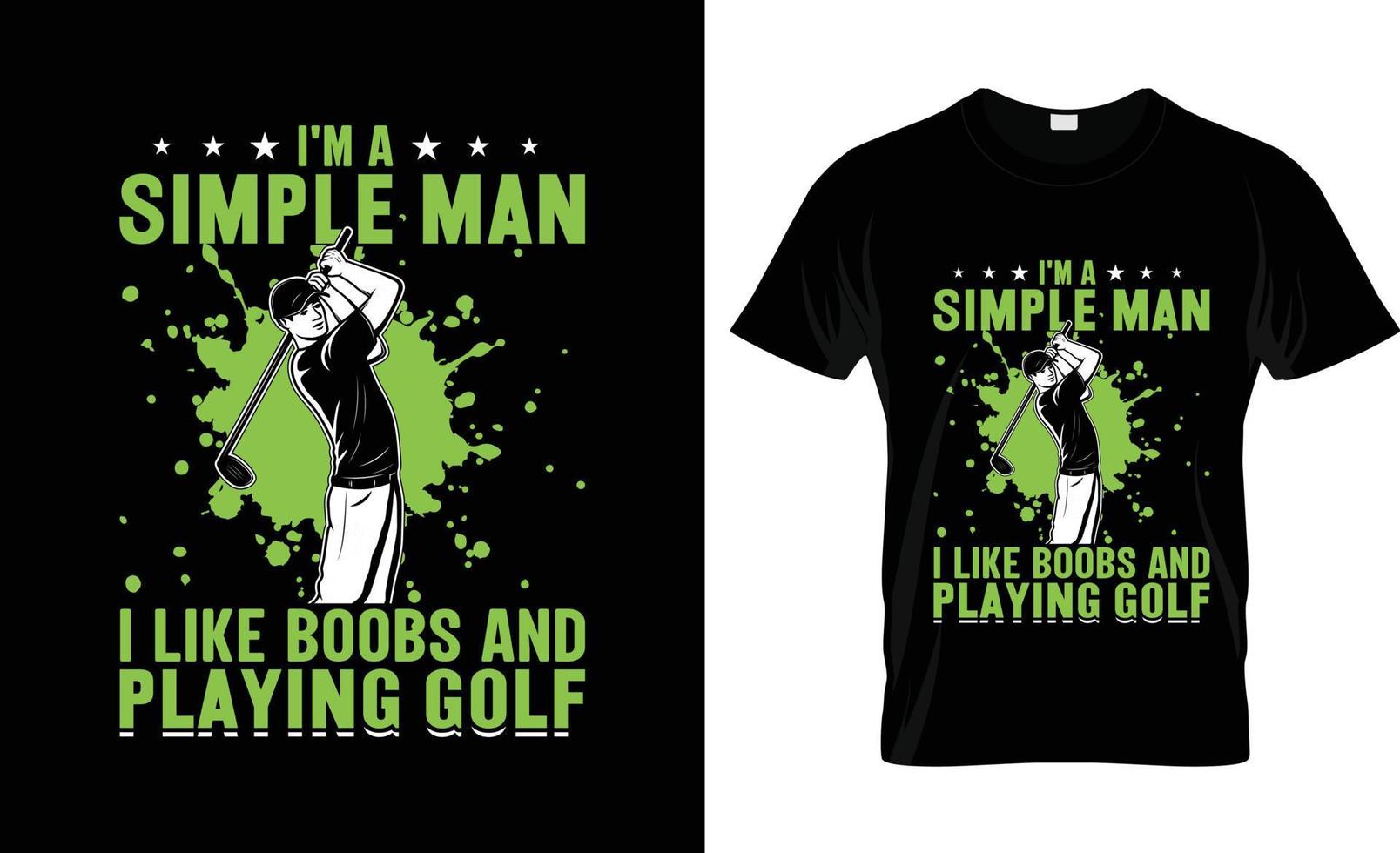 conception de t-shirt de golf, slogan de t-shirt de golf et conception de vêtements, typographie de golf, vecteur de golf, illustration de golf