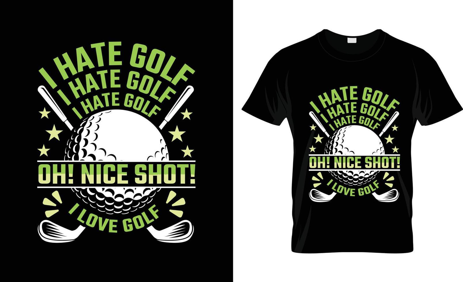 conception de t-shirt de golf, slogan de t-shirt de golf et conception de vêtements, typographie de golf, vecteur de golf, illustration de golf