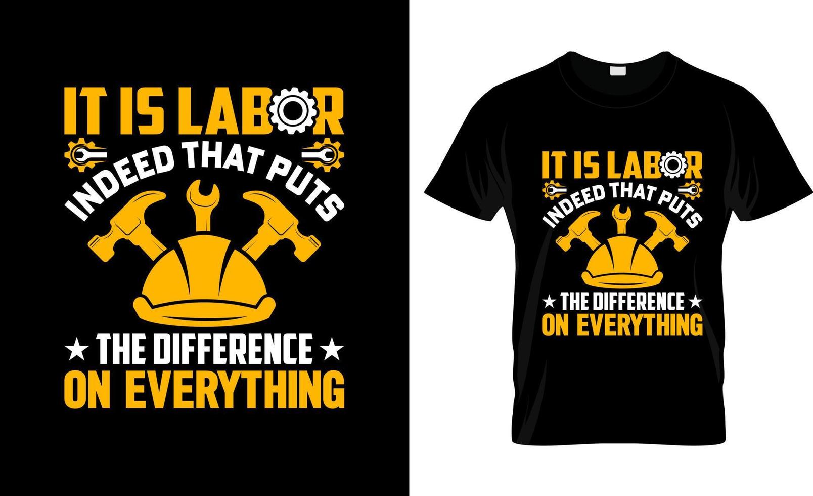 conception de t-shirt de la fête du travail, slogan de t-shirt de la fête du travail et conception de vêtements, typographie de la fête du travail, vecteur de la fête du travail, illustration de la fête du travail