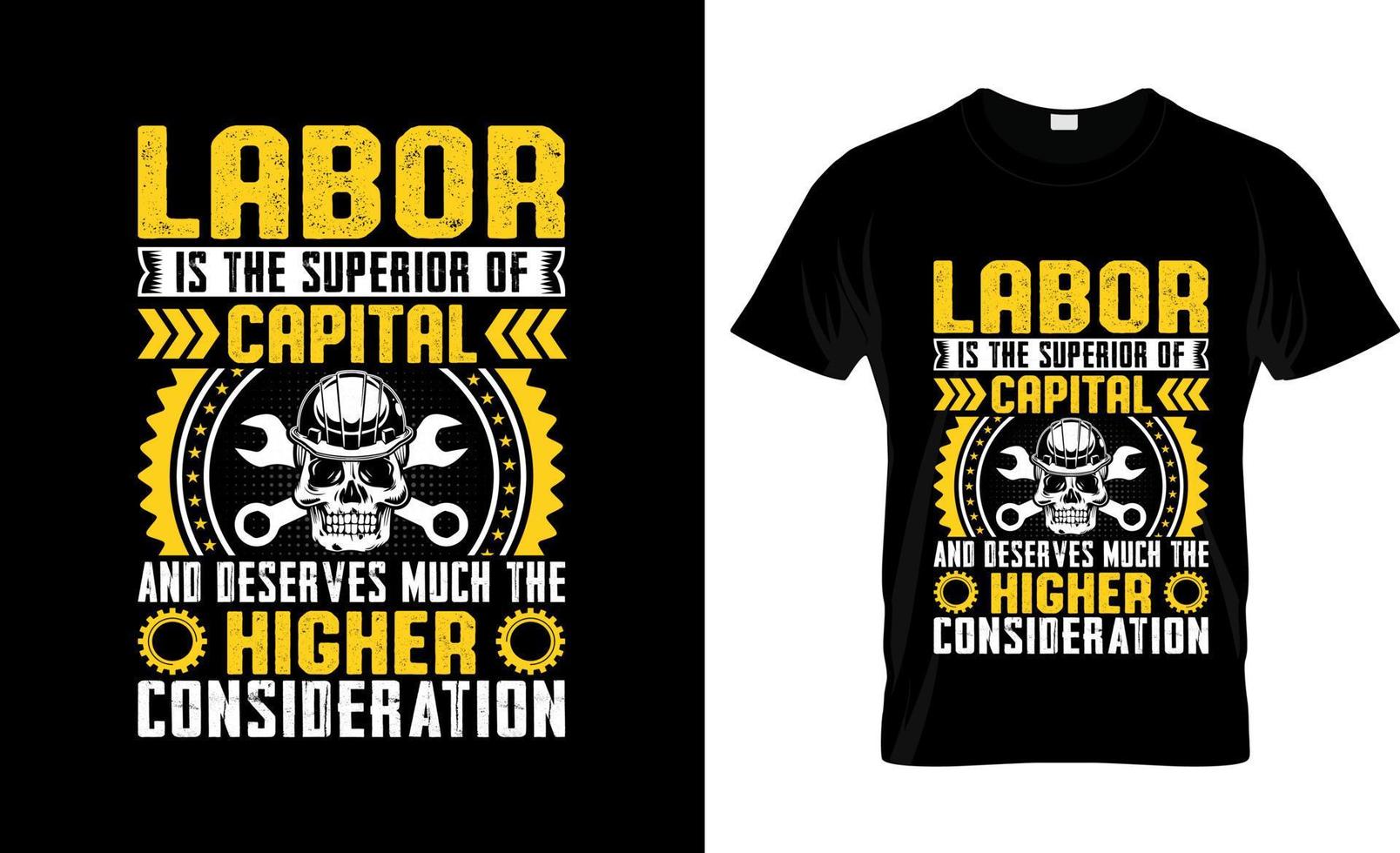 conception de t-shirt de la fête du travail, slogan de t-shirt de la fête du travail et conception de vêtements, typographie de la fête du travail, vecteur de la fête du travail, illustration de la fête du travail