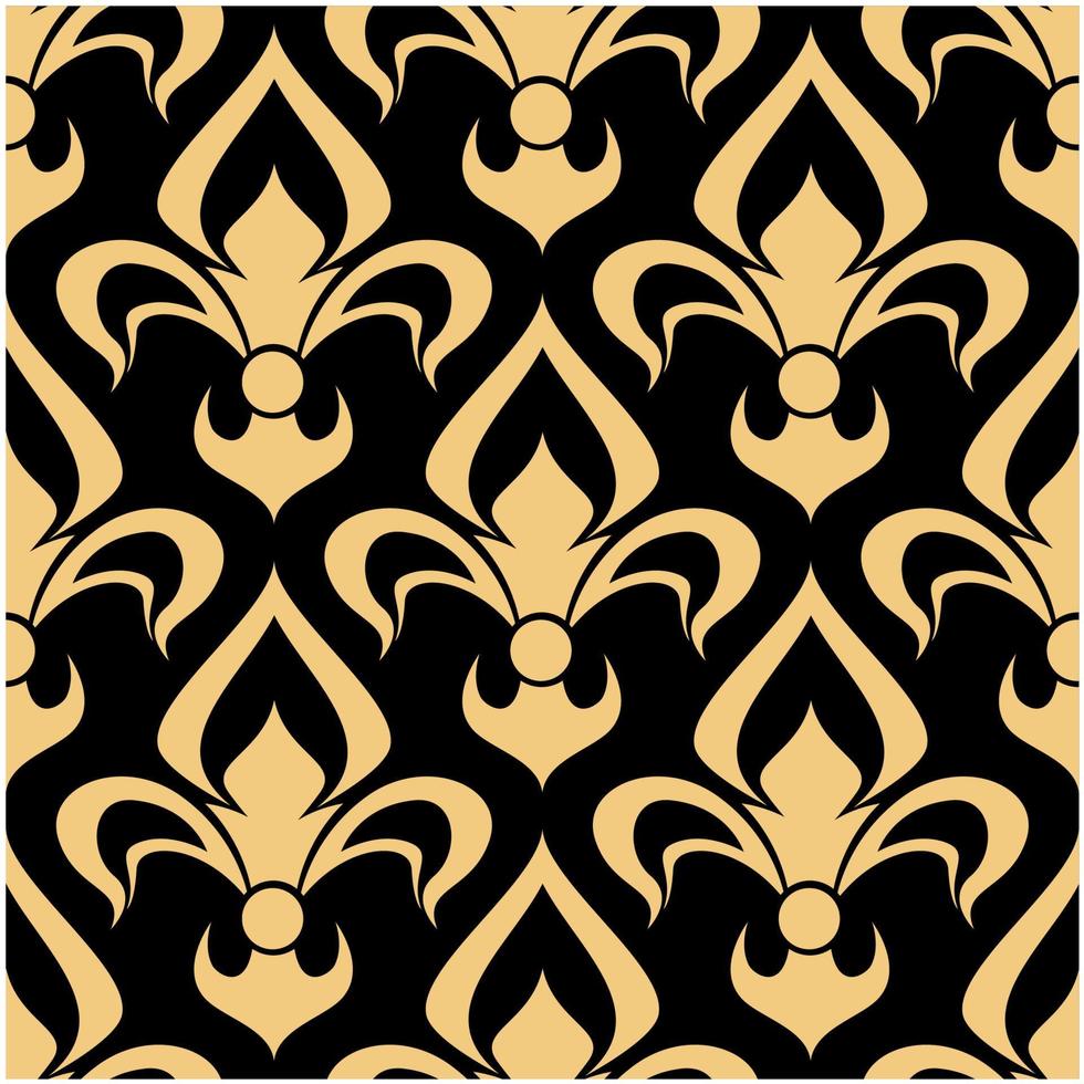 motif fleur de lys sans couture royal français vecteur