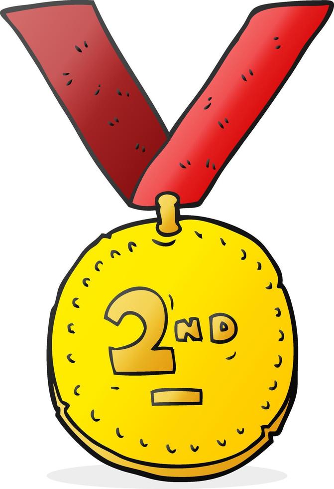 médaille de sport de dessin animé vecteur