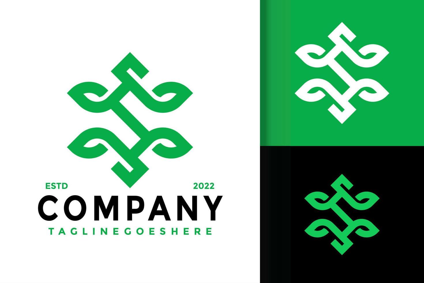 création de logo d'entreprise feuille nature lettre s, vecteur de logos d'identité de marque, logo moderne, modèle d'illustration vectorielle de dessins de logo