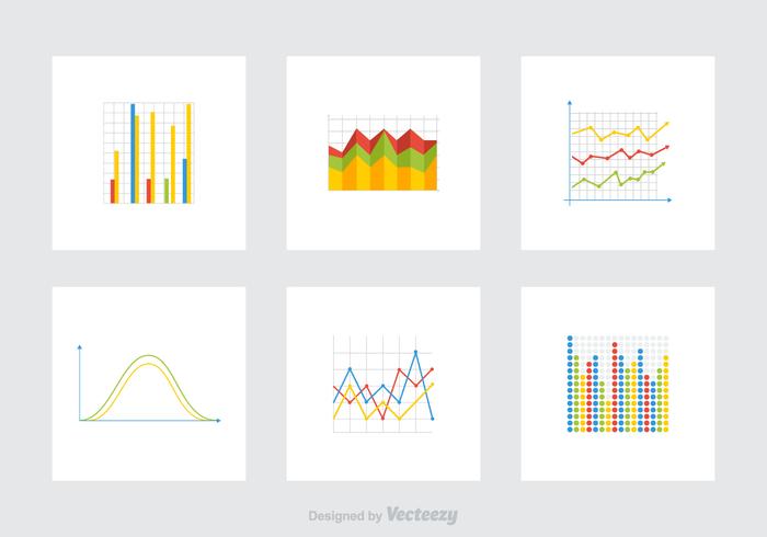 Icônes vectorielles graphiques gratuites vecteur