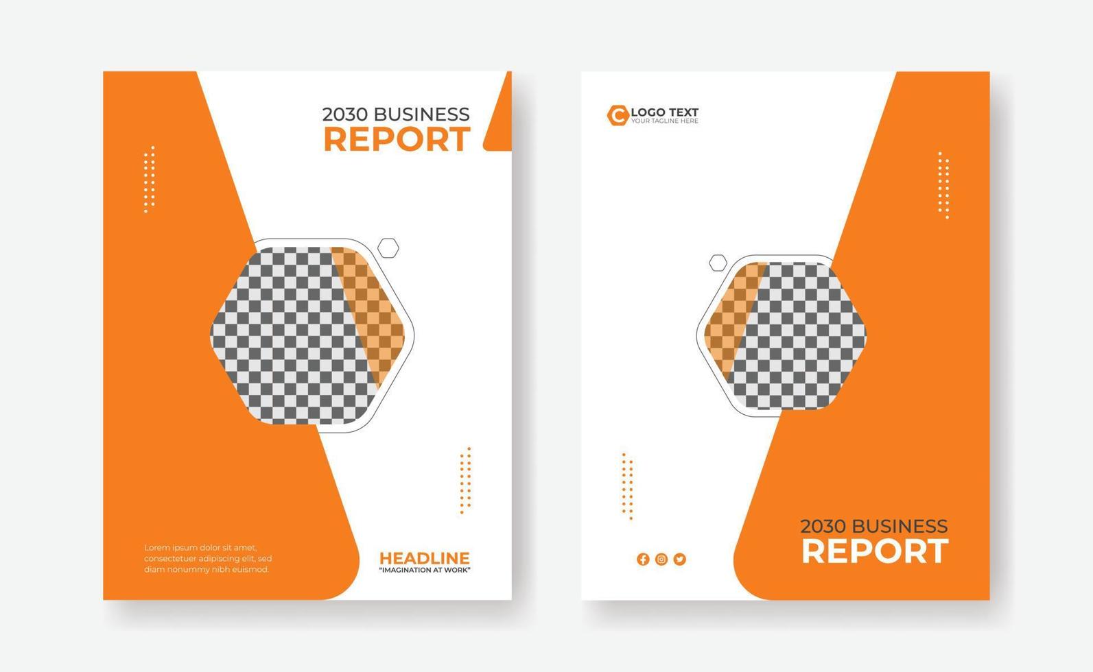 rapport annuel d'entreprise, dépliant de brochure, modèle de conception de couverture de livre vecteur
