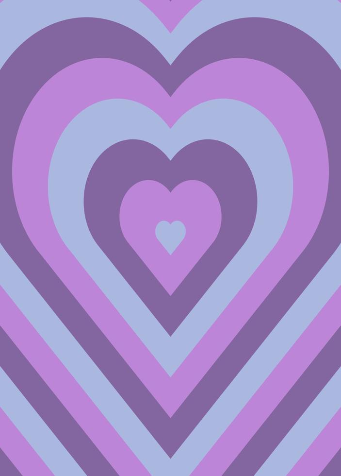 concept d'arrière-plan en forme de coeur de l'amour. illustration vectorielle vecteur