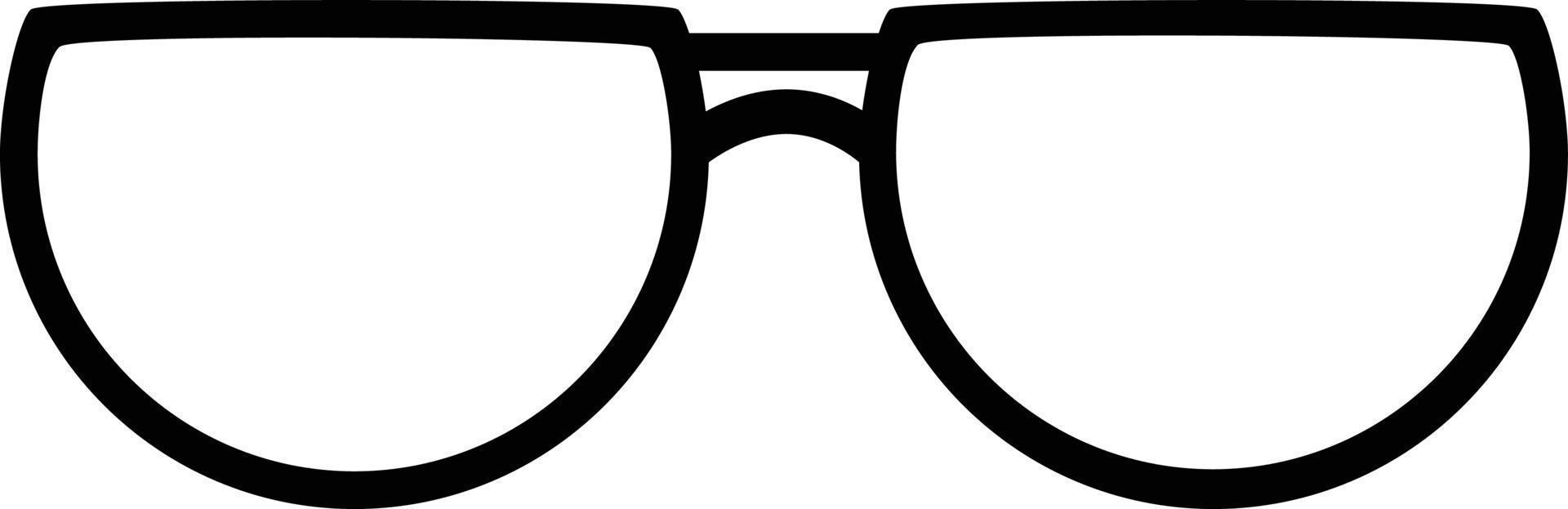 icône d'illustration vectorielle graphique de lunettes vecteur