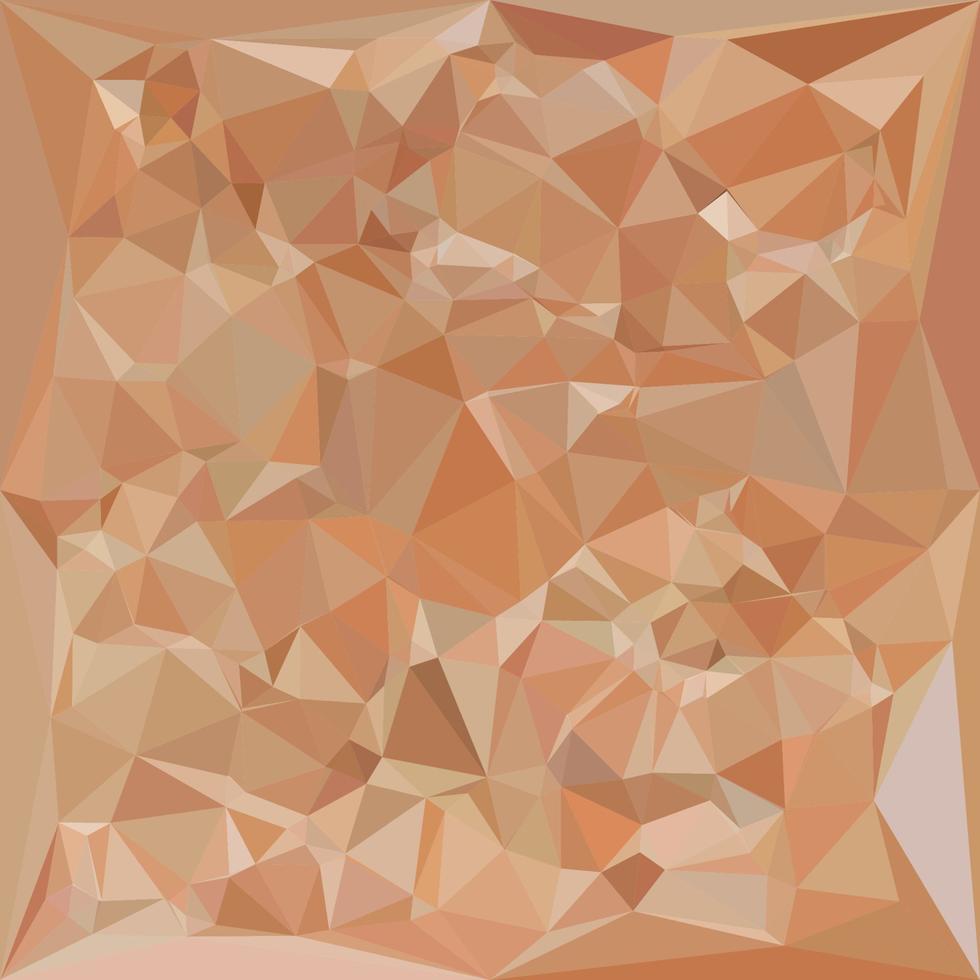fond brun fauve abstrait faible polygone vecteur