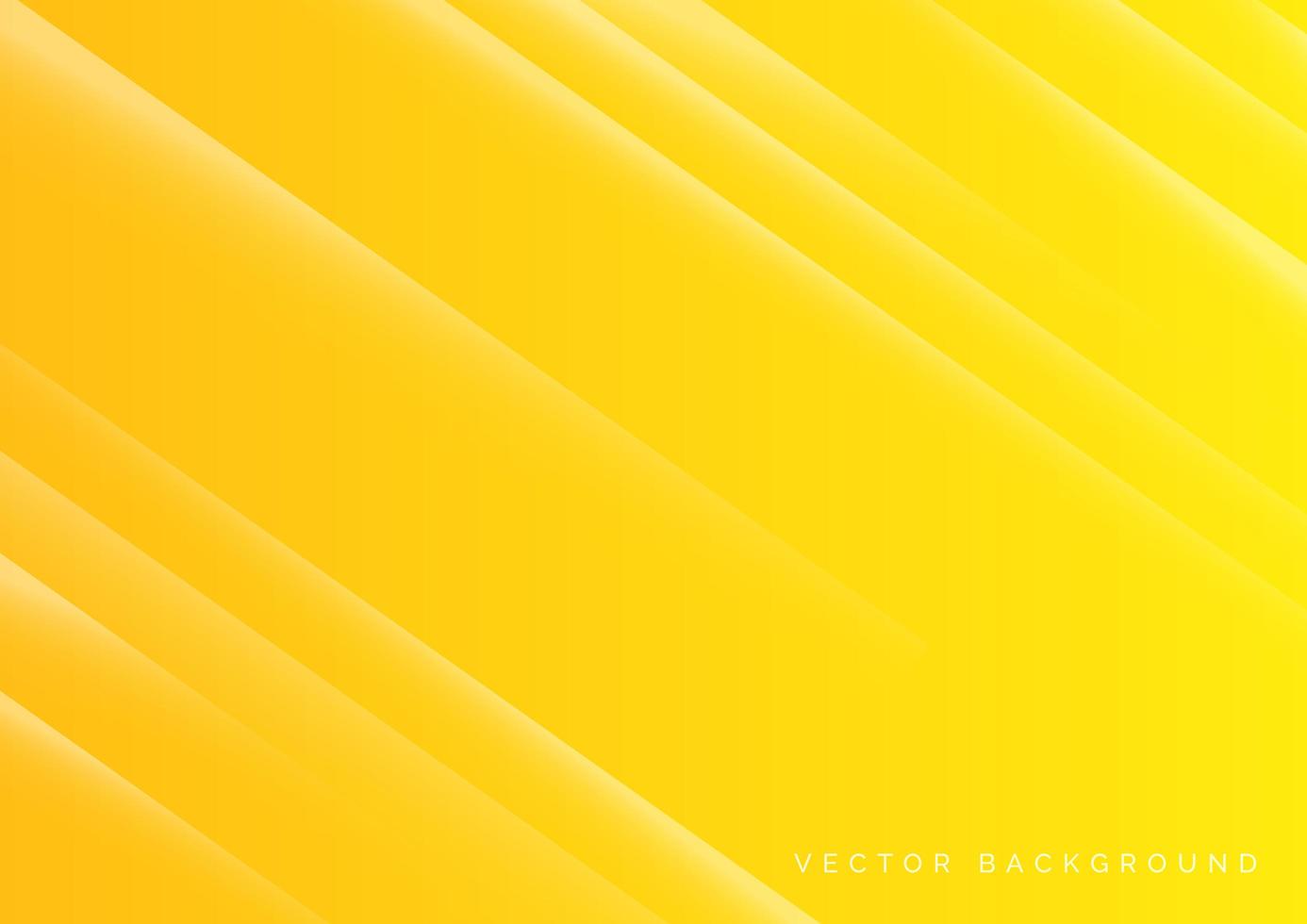 fond dégradé jaune avec des lignes de rayures diagonales vecteur