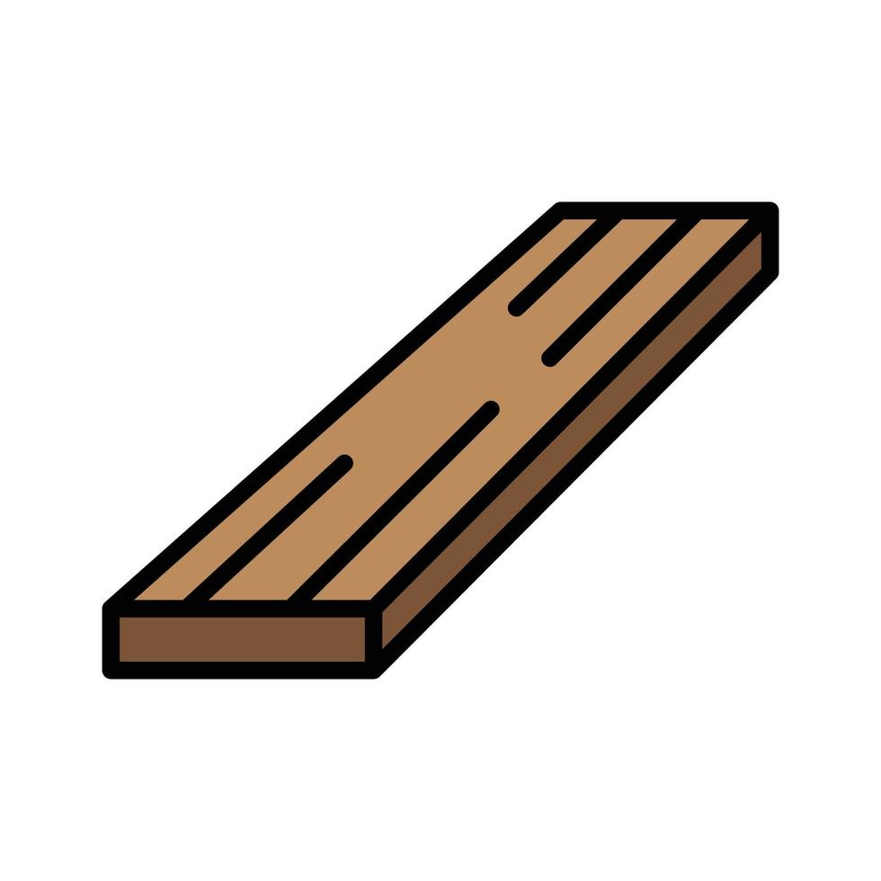 modèle de conception de vecteur icône bois