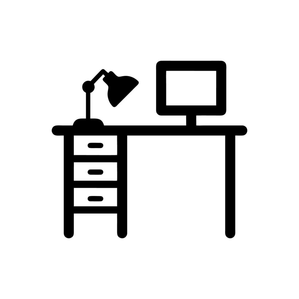 modèles de conception de vecteur d'icône de table