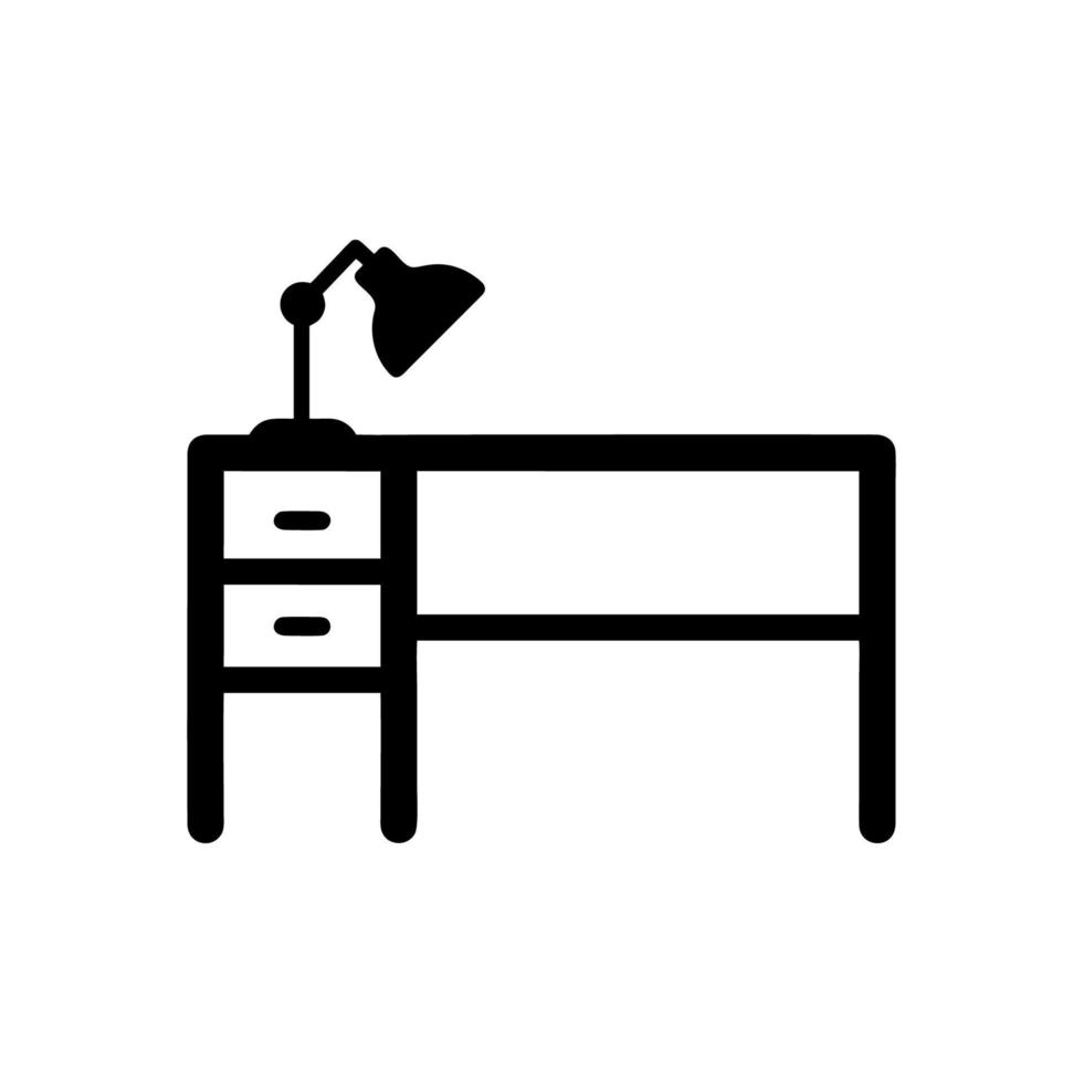 modèles de conception de vecteur d'icône de table